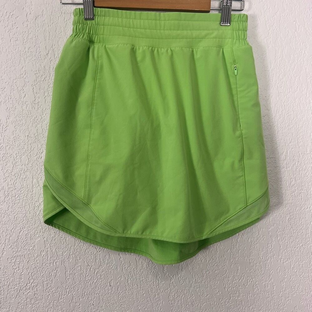 Lululemon‎ Light Green Longer Length Golf/Tennis Skort